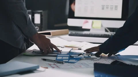 UX UI and Programming development technology. Stock Footage 320315608