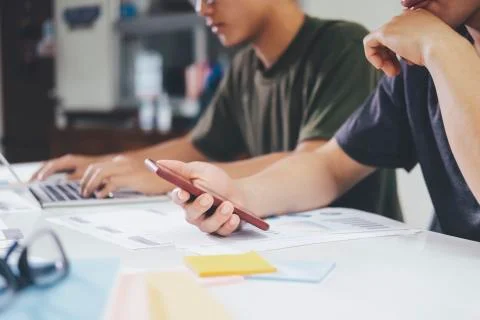 UX UI and Programming development technology. 스톡 사진