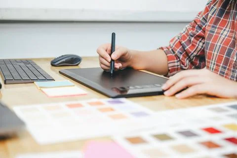 UX UI and Programming development technology. 스톡 사진