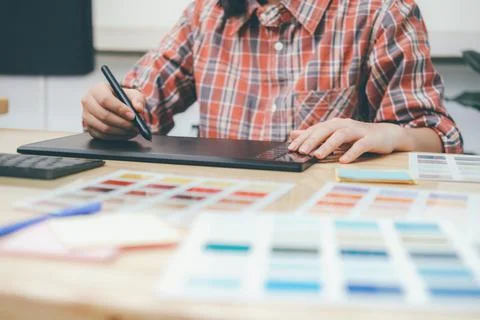 UX UI and Programming development technology. Stock-Fotos