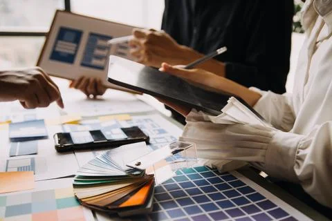 UX UI and Programming development technology. 库存照片