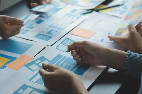 UX UI and Programming development technology. Photos