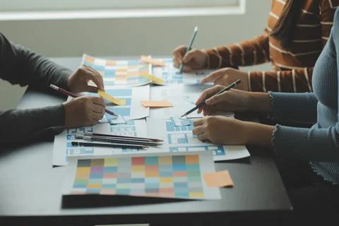 UX UI and Programming development technology. 库存照片