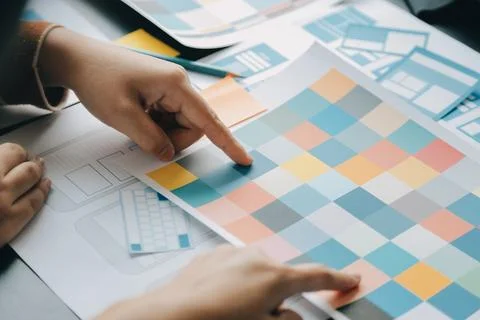 UX UI and Programming development technology. Photos