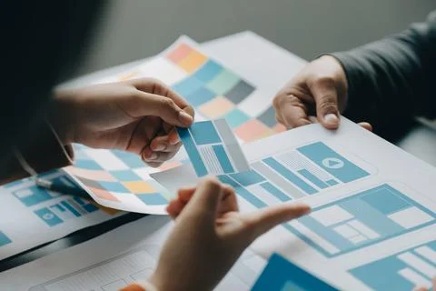 UX UI and Programming development technology. Stock Photos