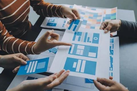 UX UI and Programming development technology. Photos