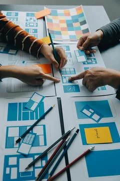 UX UI and Programming development technology. Photos