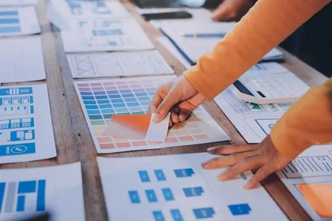 UX UI and Programming development technology. Photos