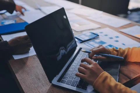 UX UI and Programming development technology. 库存照片