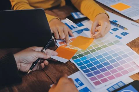 UX UI and Programming development technology. Foto stock