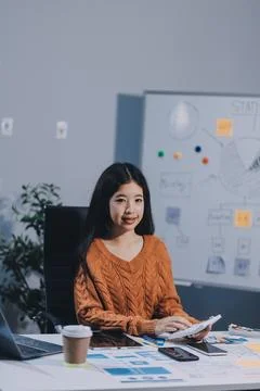 UX UI and Programming development technology Foto stock