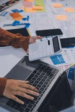 UX UI and Programming development technology Foto stock