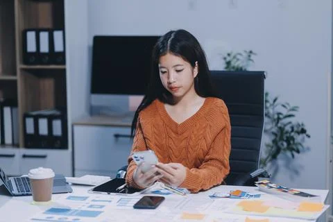 UX UI and Programming development technology Foto stock