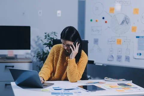 UX UI and Programming development technology Foto stock