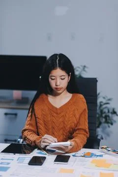 UX UI and Programming development technology Stock Photos
