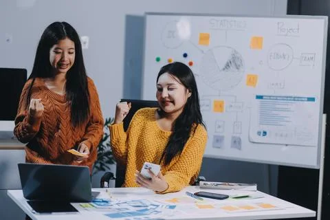 UX UI and Programming development technology 스톡 사진