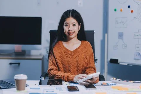 UX UI and Programming development technology 写真素材