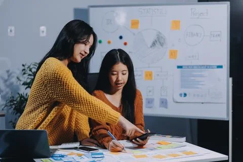 UX UI and Programming development technology 스톡 사진