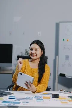 UX UI and Programming development technology Foto stock