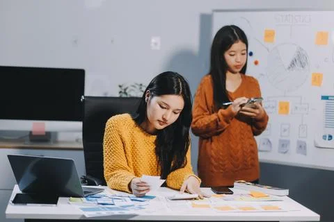 UX UI and Programming development technology 스톡 사진