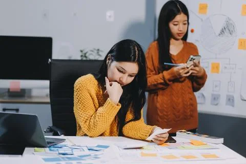 UX UI and Programming development technology Stock Photos