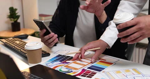 UX UI design and user experience development Stock Footage 347996336