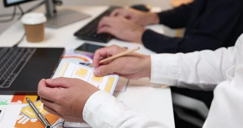 UX UI design and user experience development Stock Footage 348266848
