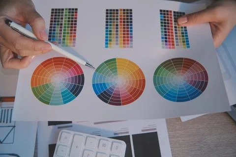 UX UI design process for modish mobile application and website . Creative p.. Foto stock