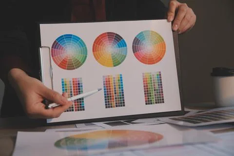 UX UI design process for modish mobile application and website . Creative p.. Foto stock