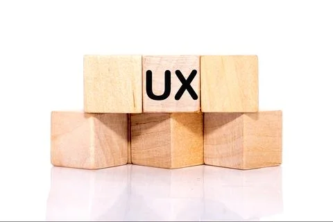 UX User Experience development and design concept. The abbreviation UX on w.. 写真素材