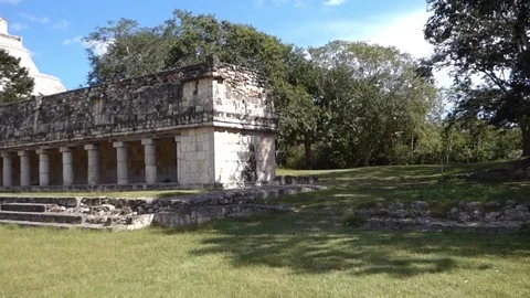 Uxmal pyramids Stock Footage 82781774