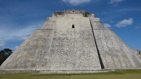 Uxmal pyramids Stock Footage 82783499