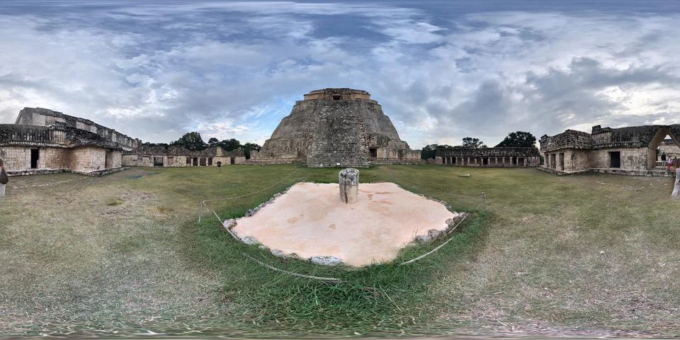 Uxmalrectangle Stock Photos