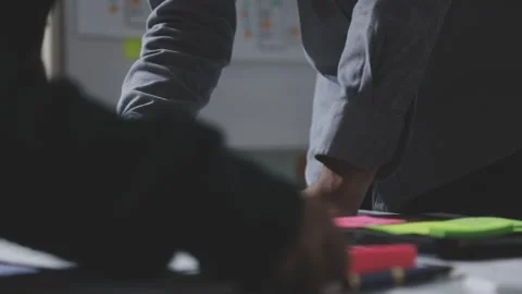 UXUI design brainstorming session with sketches and digital tools Stock Footage 324849032
