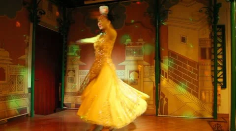 Uyghur dancers Stock Footage 22029393