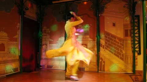 Uyghur dancers Stock Footage 22029404