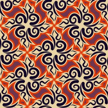 Uzbek pattern. Traditional national pattern of Uzbekistan. Texture pattern pe Stock Illustration