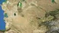 Uzbekistan. 3d earth in space - zoom in on Uzbekistan contoured 4K 4k or 4k+ Resolution