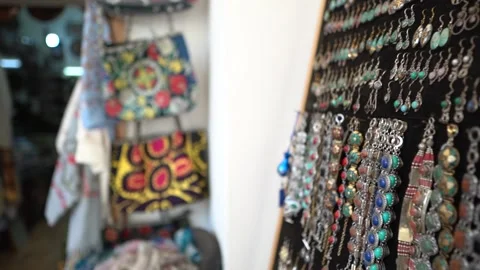 Uzbekistan craftsmanship 스톡 동영상 290947741