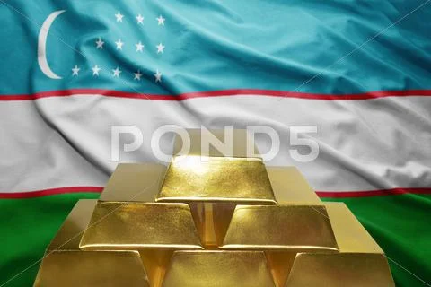 Uzbekistan gold reserves Stock Photos