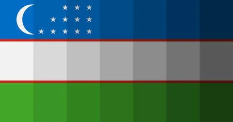 Uzbekistan 库存插图