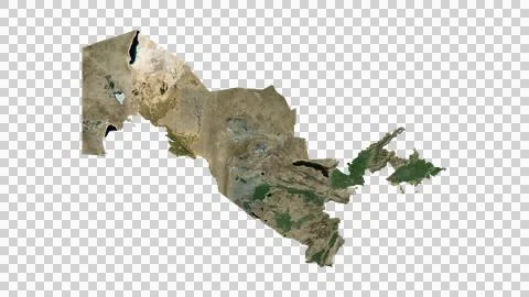 Uzbekistan Map Stock Illustration