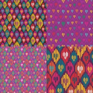 Uzbekistan pattern Stock Illustration