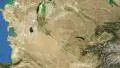 Uzbekistan. Zoom in on Uzbekistan outlined on green 4k 4k or 4k+ Resolution