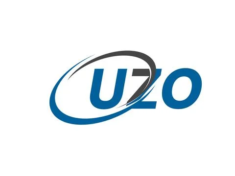 UZO creative logo design vector illustration Stock Illustration