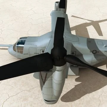 V-22 Osprey 3D Model