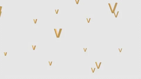 V Alphabet Animation. Stock Footage 316017660