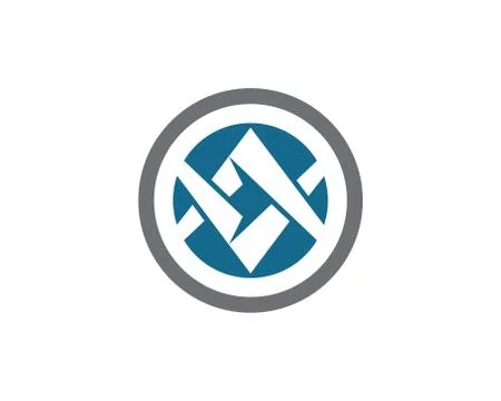 V Letter Logo Stock Illustration