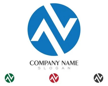 V Letter Logo Stock Illustration