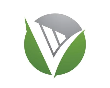 V Letter Logo Stock Illustration